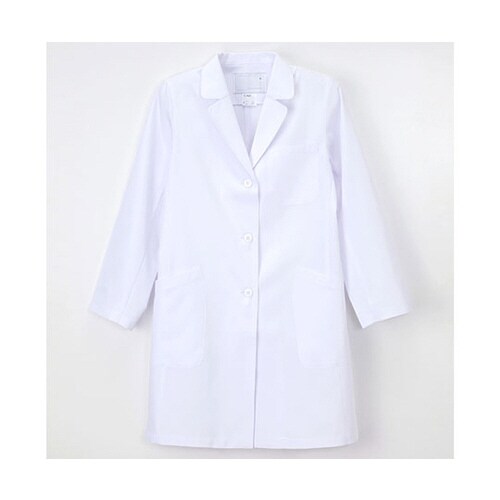 女子シングル診察衣 ホワイト EL