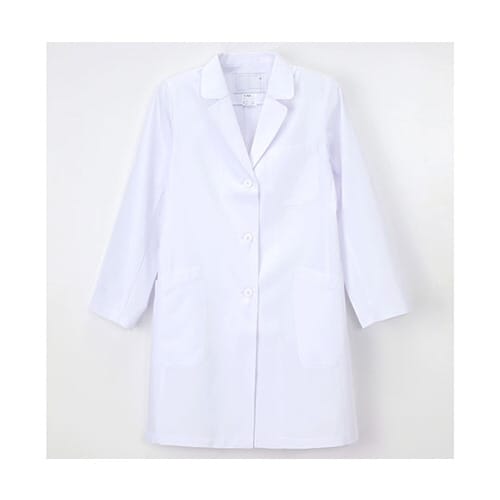 女子シングル診察衣 ホワイト LL