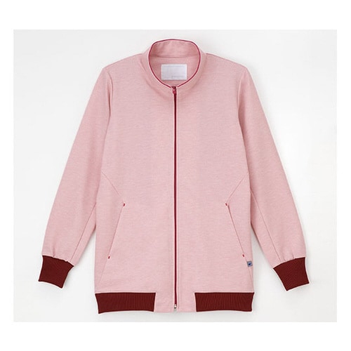 ジップアップブルゾン ピンク S
