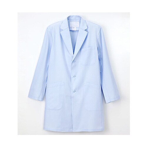 男子シングル診察衣 ブルー S