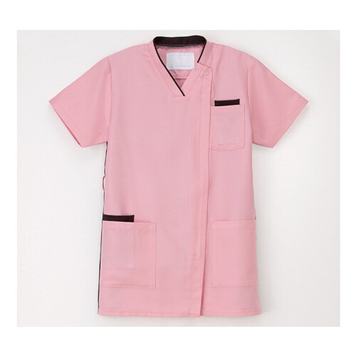 男女兼用スクラブ ピンク SS