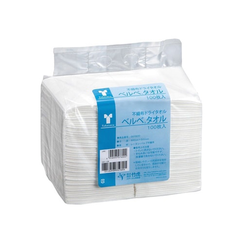 ベルベタオル 100枚入