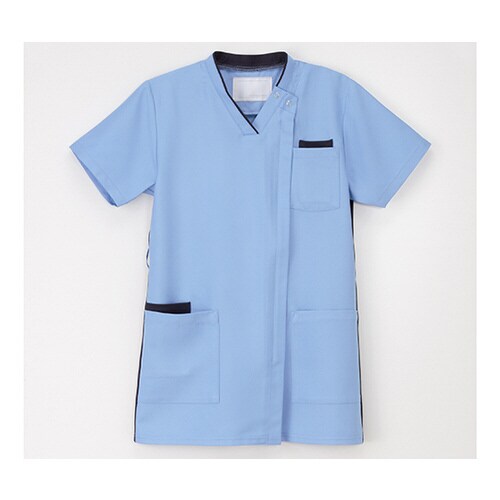 男女兼用スクラブ スカイブルー M