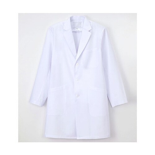 男子シングル診察衣 ホワイト BL