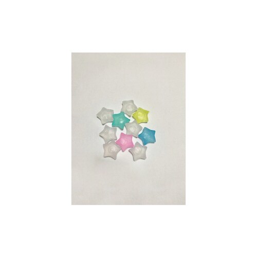 クリスタルスターアイス 10p 白・他4色