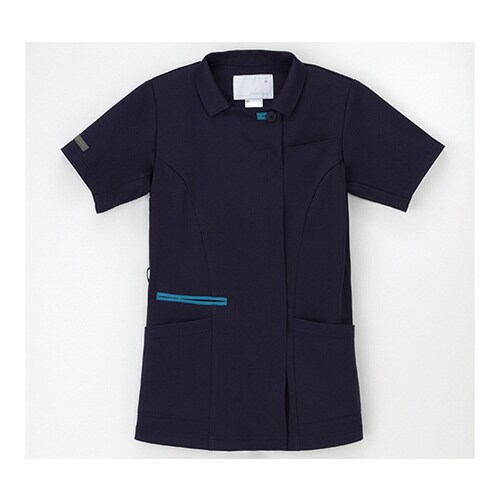 チュニック ネイビー+ターコイズ LL