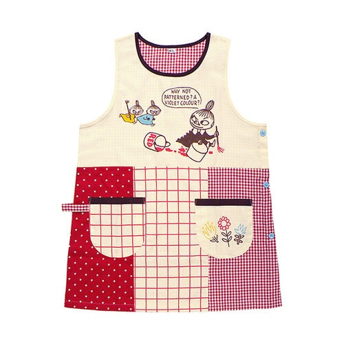 エプロン MOOMIN リトルミイ パッチワーク