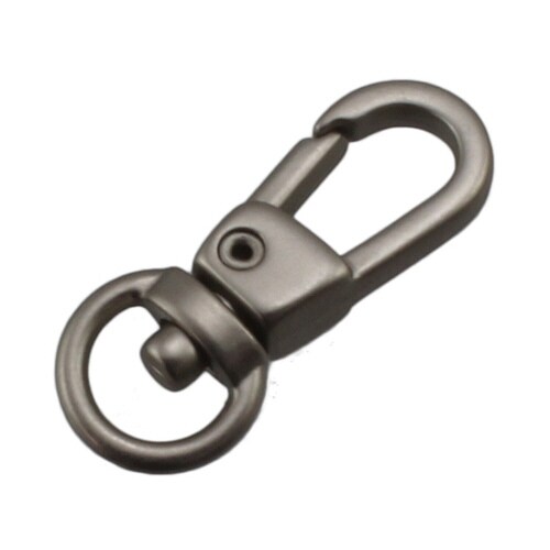 D型スナップ マットシルバー