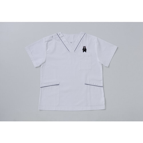 男女兼用スクラブ(くまモン刺繍入り) M