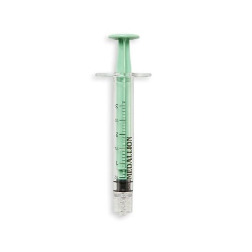 メダリオンシリンジ 3mL 薄緑