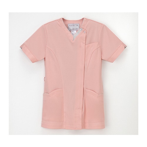 女子スクラブ シャンパンコーラル M