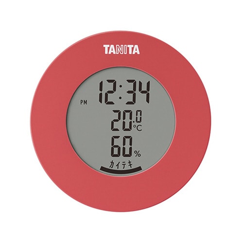デジタル温湿度計 ピンク TT−585ーPK