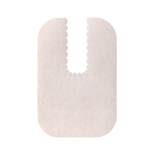 吸着拭けるトイレマット無地 ロング BE