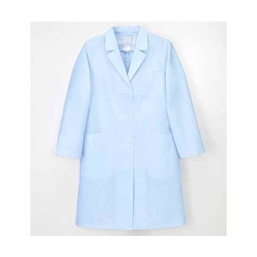 女子シングル診察衣 ブルー LL