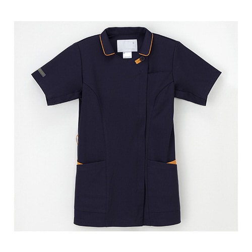 チュニック ネイビー+オレンジ S