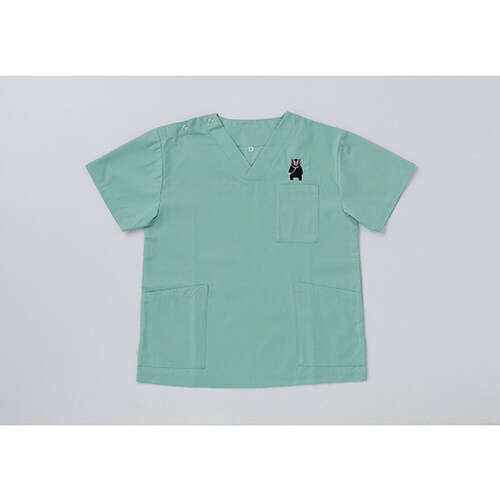 男女兼用スクラブ(くまモン刺繍入り) SS