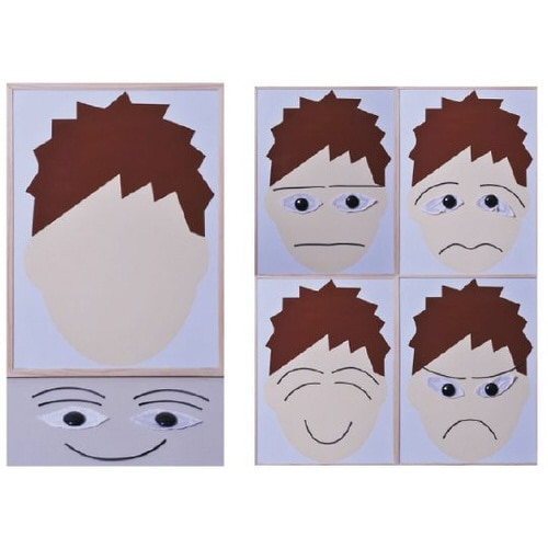 いろんな顔のボード 男の子