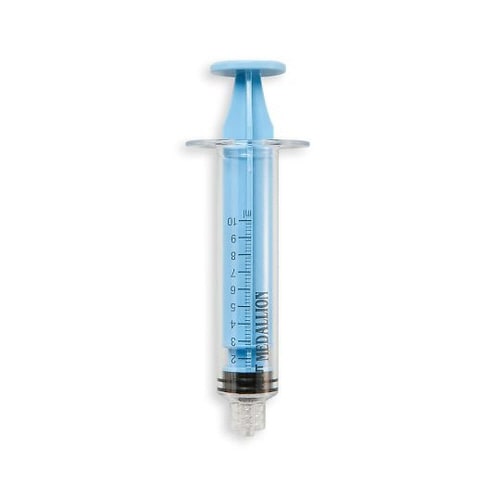 メダリオンシリンジ 10mL 薄青