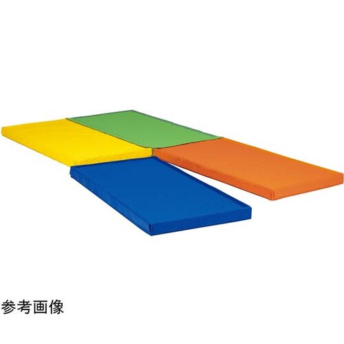 屋内用カラーマット 10 連結 黄