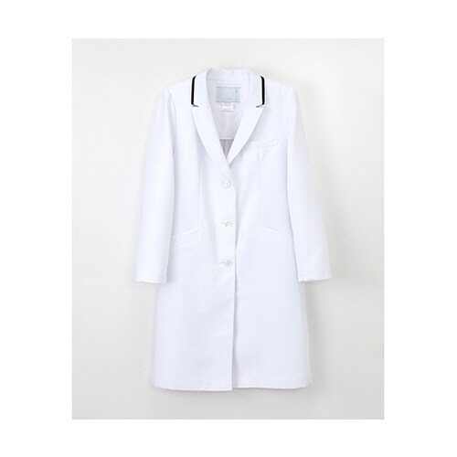 女子シングルドクターコート Tネイビー S