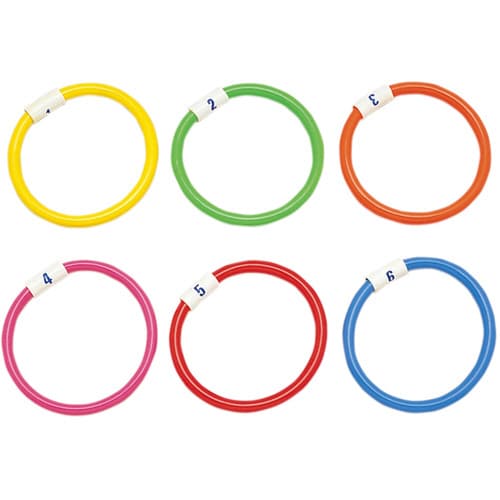 水中リング(6色1組)