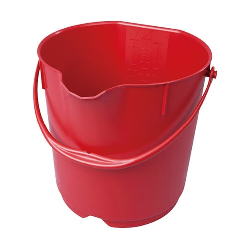 バーキンタX カラーバケツ 15L 赤