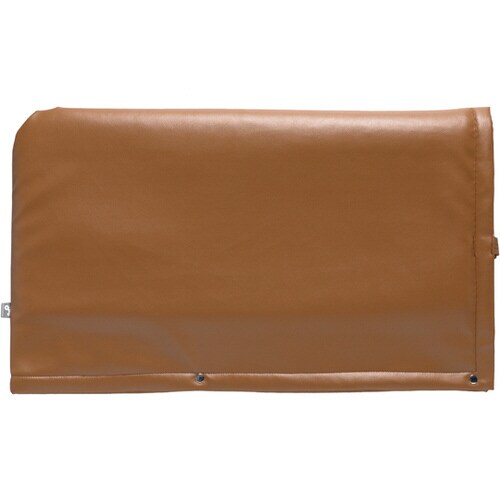 サイドレールクッションカバー L字用 ブラウン