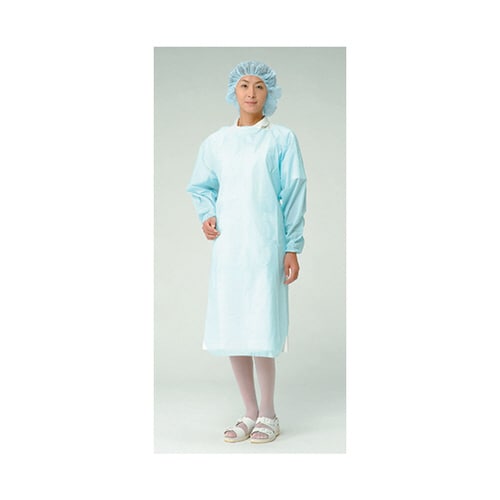 テクセル袖付PEエプロン 50枚×4箱入