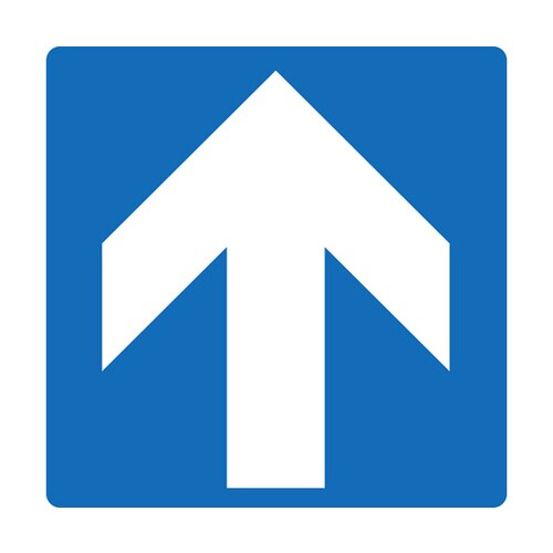 階段蹴込み板用標示ステッカー