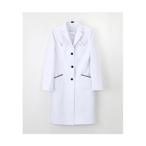 女子シングルドクターコート Tネイビー L