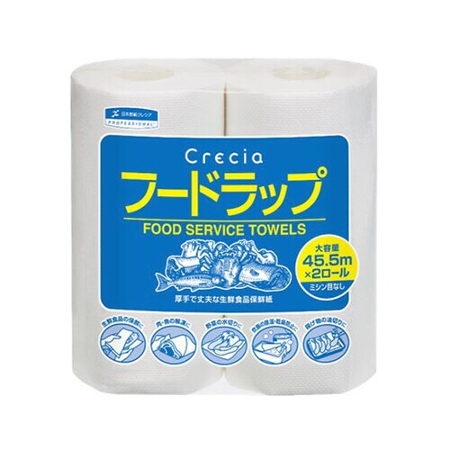 クレシア フードラップ 2ロール×12パック入