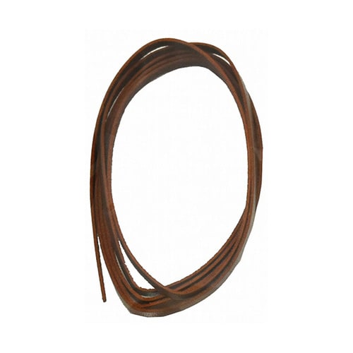 牛革レース 3mm×90cm 茶(キャメル)