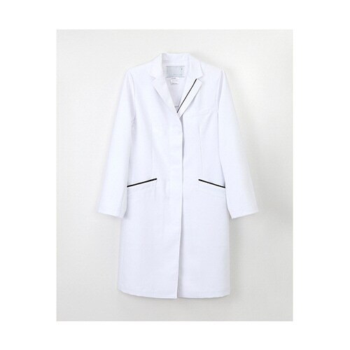 女子シングルドクターコート Tネイビー LL