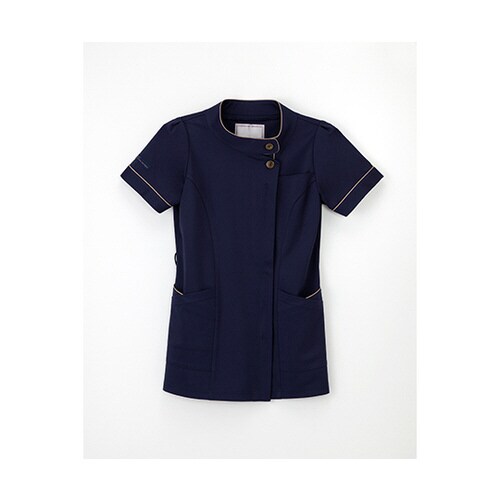 チュニック ネイビー+ベージュ EL