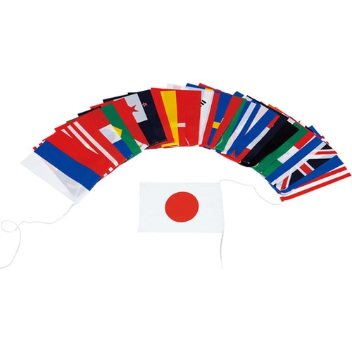 テトロン万国旗30S(連結済) 30ヶ国組