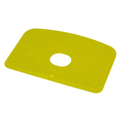 バーキンタX スクレーパー 穴あき四角 黄