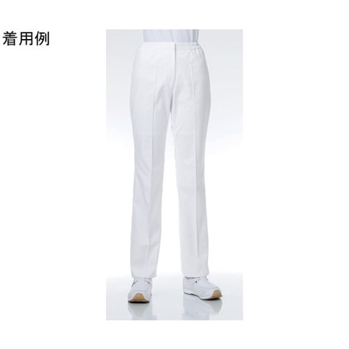 レディススラックス ホワイト S