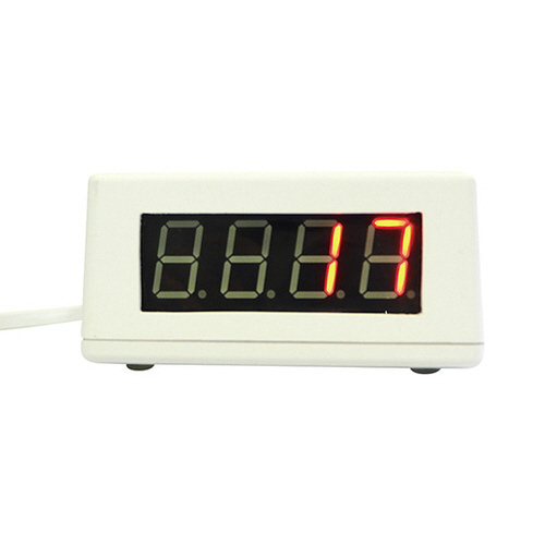 受付票発券機用番号表示器