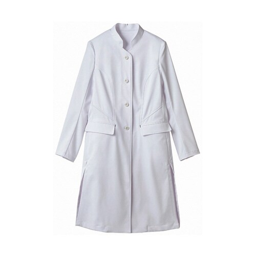 ドクターコート レディス長袖 ホワイト L