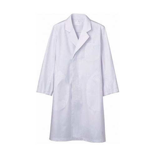 ドクターコート メンズ 長袖S 白 5L
