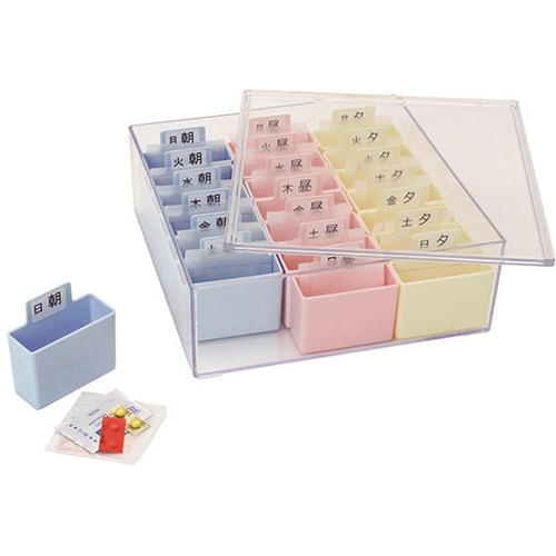 週間くすりケース 1日3回