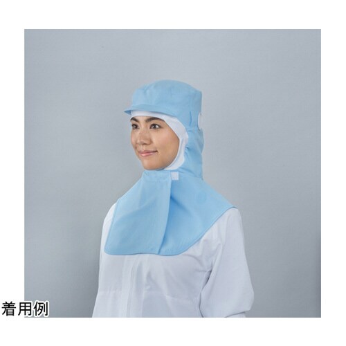 ストレッチポプリン フードツバ付き サックス LL