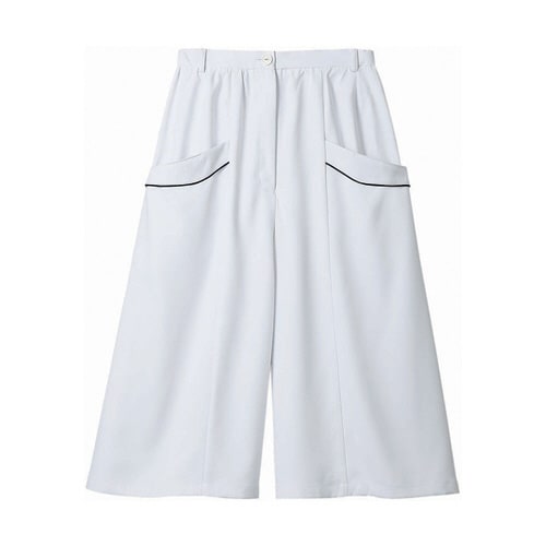 フレアパンツ レディス ホワイト M