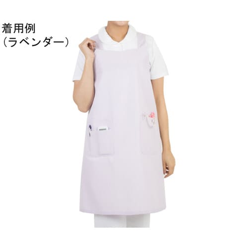 ナースエプロン サックス M