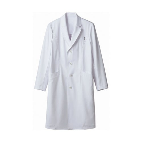ドクターコート メンズ長袖 ホワイト S