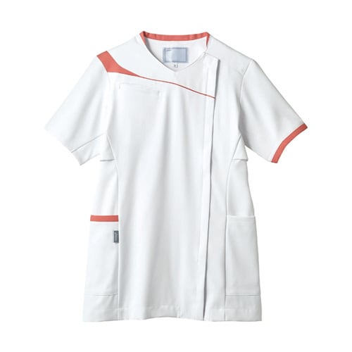 スクラブ 着丈70 胸囲107 肩幅41 袖丈21