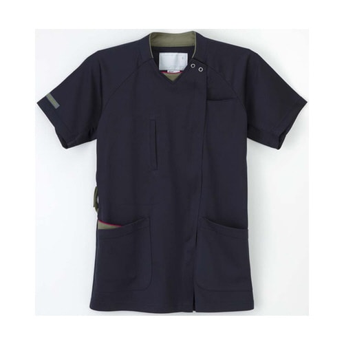 男女兼用スクラブ ネイビー S