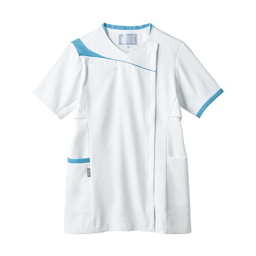 スクラブ 着丈70 胸囲101 肩幅40 袖丈21