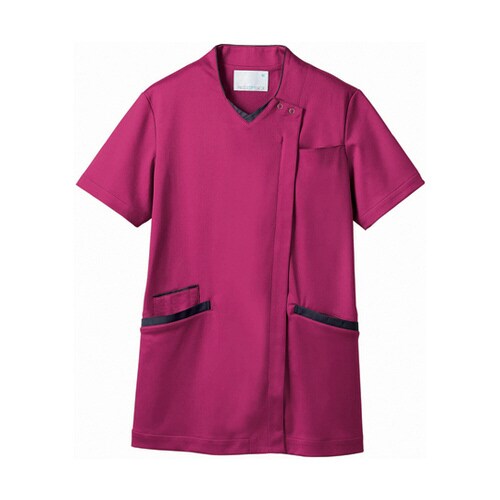 スクラブ 着丈73 胸囲97 肩幅39 袖丈21