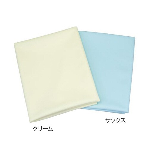 吸水速乾防水シーツ サックス